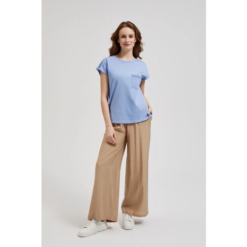 Marisse Women's Blouse L-Ts-4352 L.Blue Cene