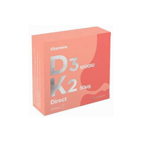 Mint Medic Vitamine D3 K2 Direct - 20 kesica Slike