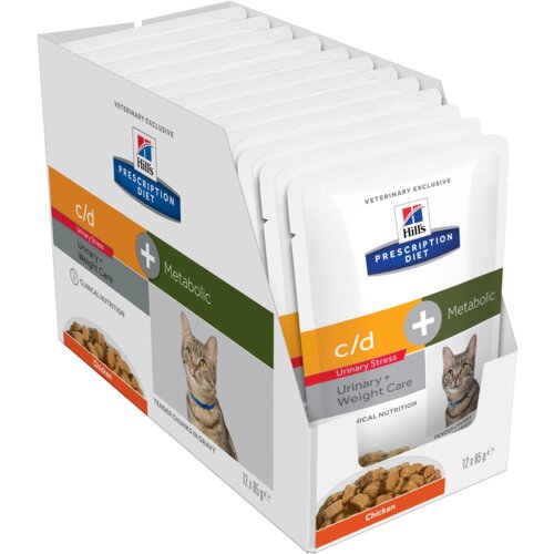 Hill’s Prescription Diet c/d Multicare Urinary Care Hrana za Mačke s Piletinom 12x85g Cene