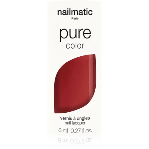 Nailmatic Pure Color lak za nohte ANOUK-Bois de Rose Brique / Rosewood Brick 8 ml