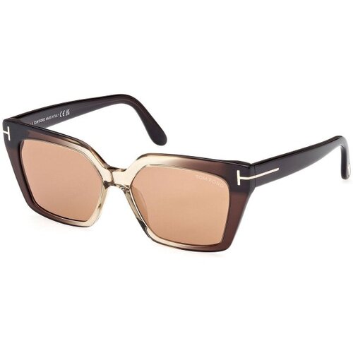 Tom Ford FT1030 47J ONE SIZE (53) Rjava/Oranžna Slike