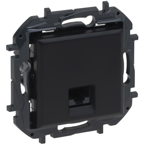 Legrand RJ45 ethernet utičnica bez okvira niloe step, crna Cene