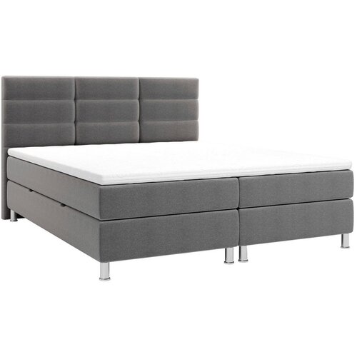 CARRYHOME POSTELJA Z VZMETNICO 160 cm x 200 cm , tekstil antracit Cene
