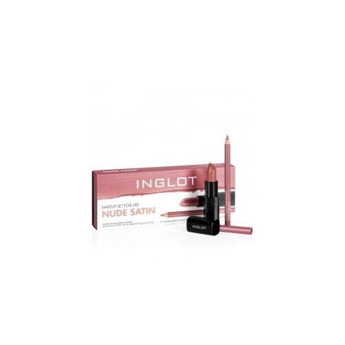 Inglot Makeup Set for lips NUDE SATIN Slike
