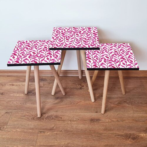 Hanah home set klub stočića 3Shp176, 3 komada, Šarena Cene