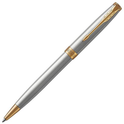 Parker Kemični svinčnik Sonnet Steel, srebrno zlat Slike