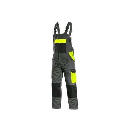 Canis Radne pantalone na tregere phoenix cronos sivo-žute, vel.58 ( 66494 ) Cene
