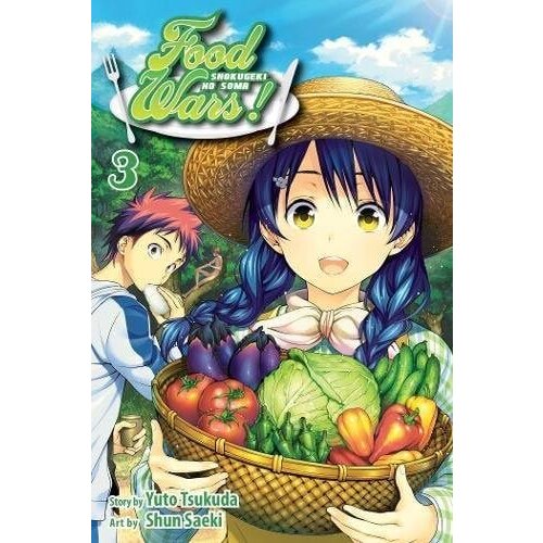 VIZ Media Yuto Tsukuda, Shun Saeki - Food Wars! 03 Cene