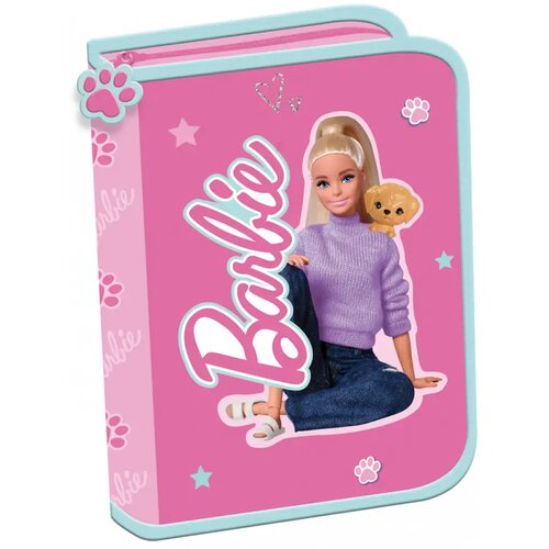 Unipap Barbie roza raztegljiv peresnica 21x14x3,5cm Cene