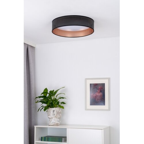 Duolla - LED plafonsko svetlo ROLLER LED/24W/230V, prečnik 45 cm, crna/bakarna Slike