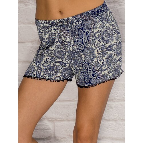 Fashion Hunters Blue boho style shorts Slike