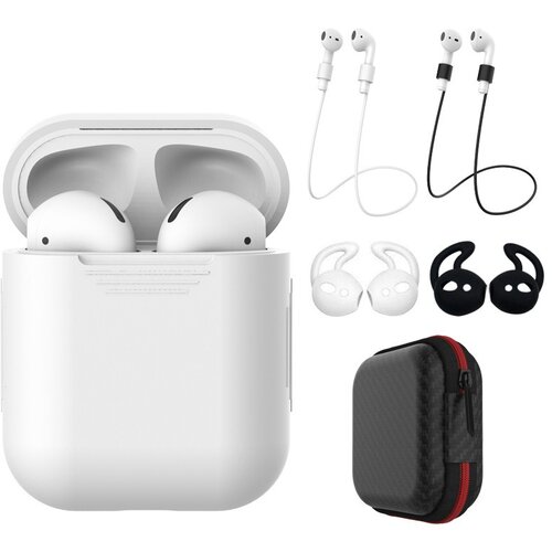 INF Za&scaron;čitni silikonski etui za Airpods, komplet 6 kosov White, (5000074608) Cene