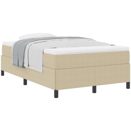 vidaXL Okvir kreveta Svijetlo Zelena Siva 120x190 cm Odjeća od kordura Cene