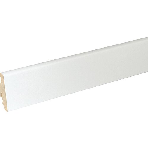 MM podna kutna lajsna FU60L uni bijela (2,4 m x 19 mm x 58 mm, ravni oblik) Cijene