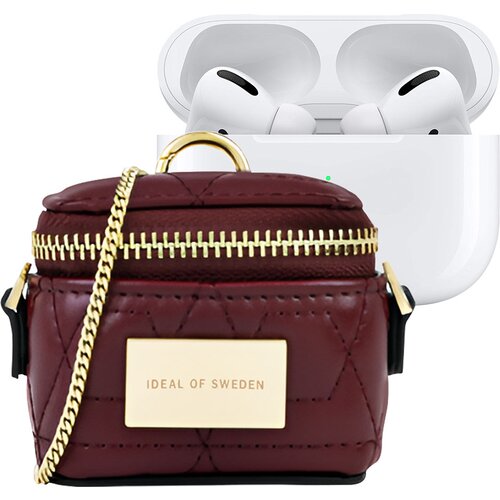 Oem IDEAL OF SWEDEN, Mini torbica za AirPods Any Generation Poppy Model z verigo in karabinom, Rdeča, (5000227518) Cene