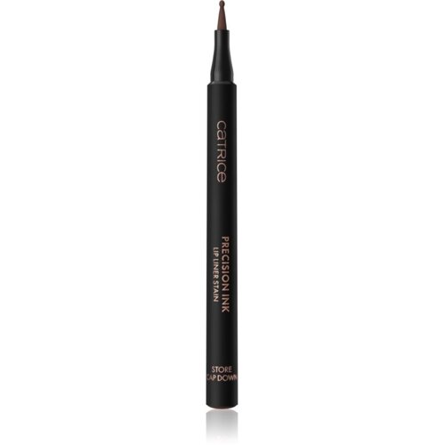 Catrice Precision Ink Lip Liner Stain flomaster za ustnice za konture za dolgoobstojen učinek odtenek 100 Hard To Get 1 ml Slike