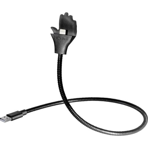 MaxTrack USB kabel USB 2.0 USB-A vtič\, Apple Lightning vtič 0.50 m črna MH 1 L, (20417232) Cene