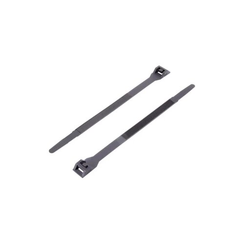 TRU COMPONENTS Vezica za kabele 180 mm crne boje s dvostrukom glavom 1592833 TC-DK-180SBK203 1 kom. Slike