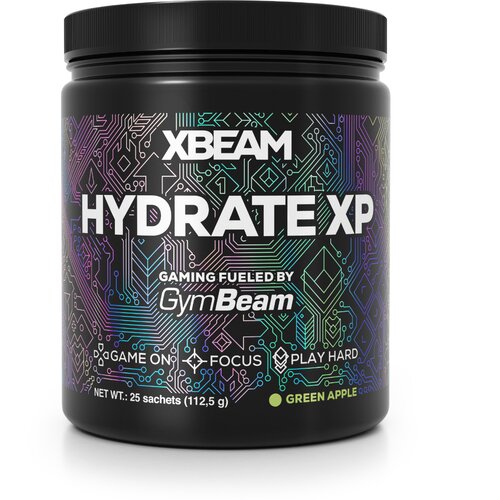 GymBeam XBEAM Hydrate XP 4,5 g zelena jabuka Slike