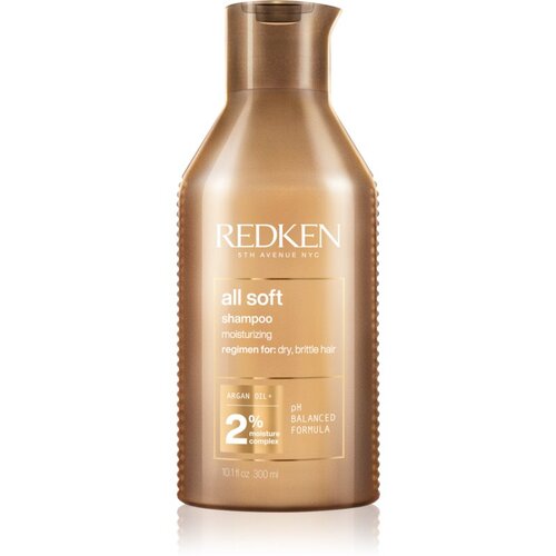 Redken All Soft hranjivi &amp;scaron;ampon za suhu i lomljivu kosu 300 ml Slike
