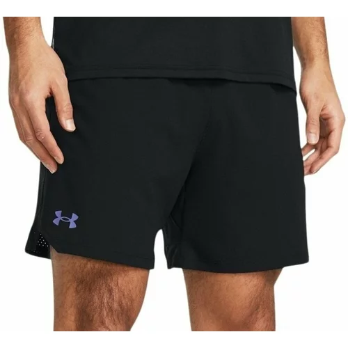 Under Armour Men's UA Vanish Woven 6" Shorts Black/Starlight XL Fitness hlače
