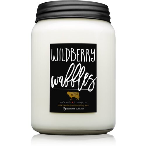 Milkhouse Candle Co. Farmhouse Wildberry Waffles dišeča sveča Mason Jar 737 g Cene