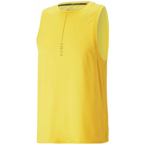 Puma Tehnička sportska majica žuta / crna