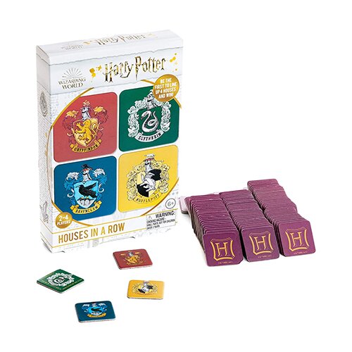 Paladone Harry Potter, Paladone - Društvena igra/Board Game - HP, Hogwarts, Houses In A Row Slike