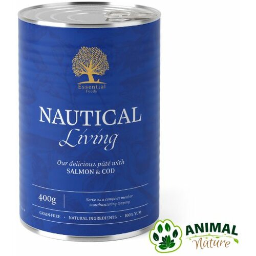 Essential vlazna hrana za pse nautical living pate Slike