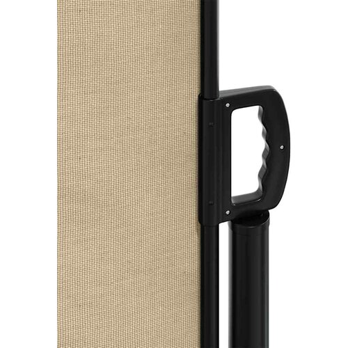  Bočna tenda na uvlačenje bež 100x500 cm Slike