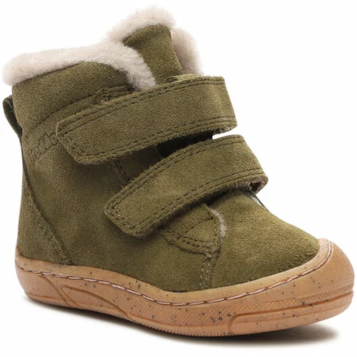 Froddo Zimski škornji Minni Suede Velcro G2110126-3 M Zelena