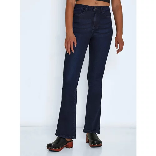 Noisy_May Jeans hlače Sallie 27021552 Mornarsko modra Skinny Fit