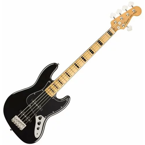 Fender Squier Classic Vibe '70s Jazz Bass V MN Črna