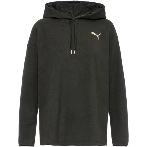 Puma Sportska sweater majica bež / crna