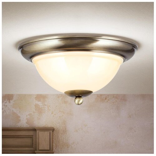 Orion dl 7-675/27-Plafonska svetiljka austrian old lamp 2xE27/60W/230V bronza/bež Cene