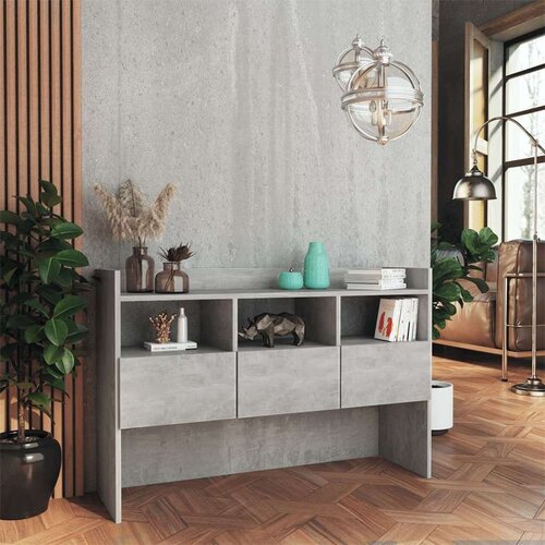 VidaXL Komoda siva boja betona 105 x 30 x 70 cm od iverice Slike