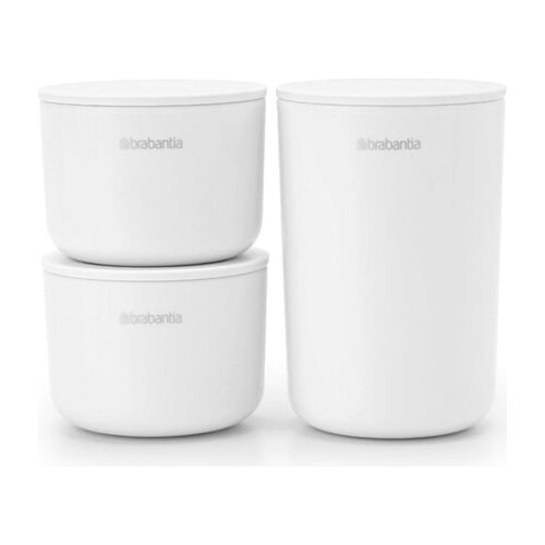 Brabantia posodice za skladi&amp;scaron;čenje, 3 delni set - white Slike