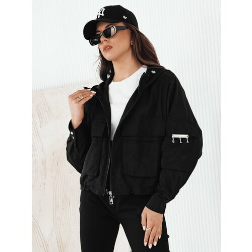 DStreet Women's transitional jacket BUNOL black Slike