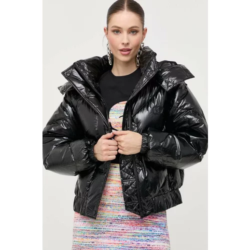 Karl Lagerfeld Pernata jakna za žene, boja: crna, za zimu