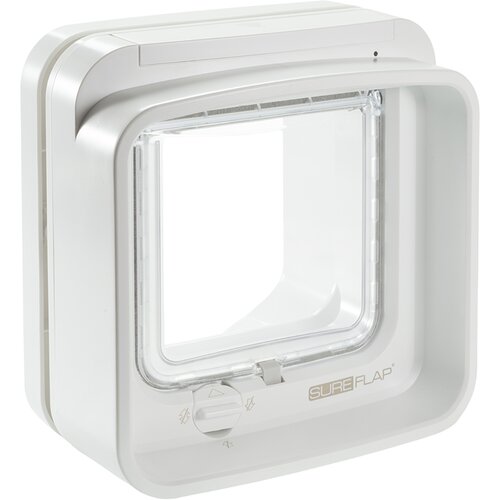 SureFlap DualScan&amp;trade; mikročip mačja loputa - bela loputa Slike