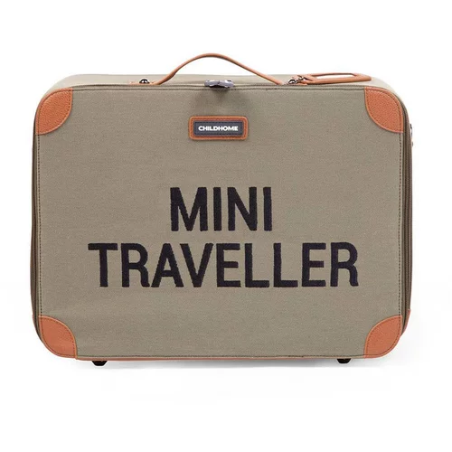 Childhome otroški potovalni kovček mini traveller canvas kaki