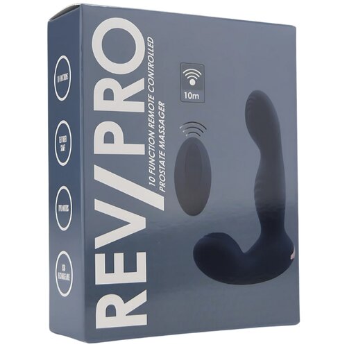 REV stimulator prostate -pro 10 function black Slike