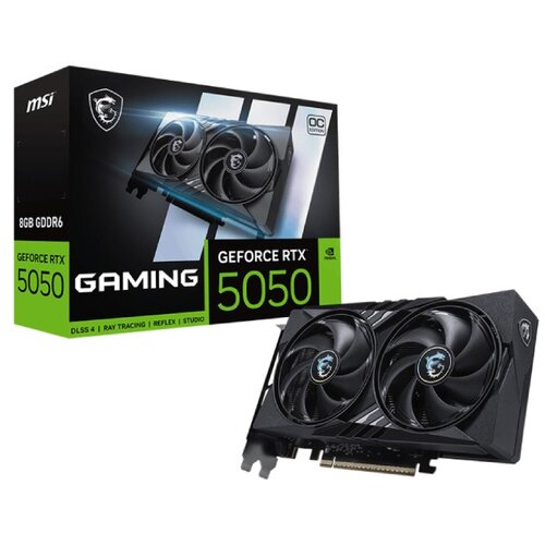 MSI nvidia RTX 5050 8G 128bit GeForce RTX 5050 8G GAMING OC Cene