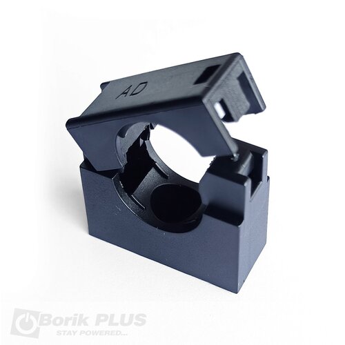 A+ plastic Držač plastičnog bužira prečnika 25mm, CRNI Cene