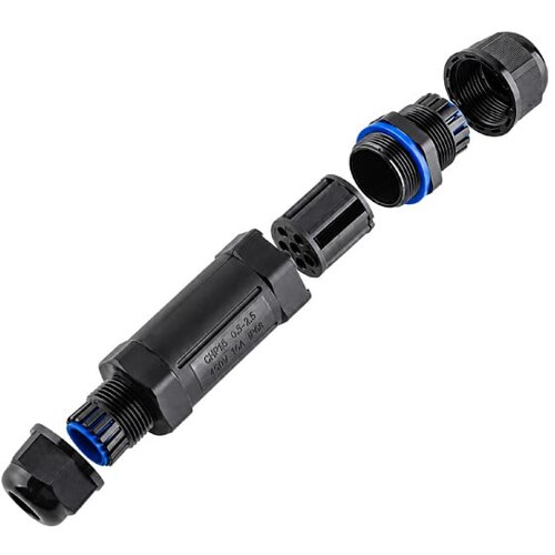  Kablovska I spojnica 3P, 250V/16A, 0.5-2.5mm2 IP68 Slike