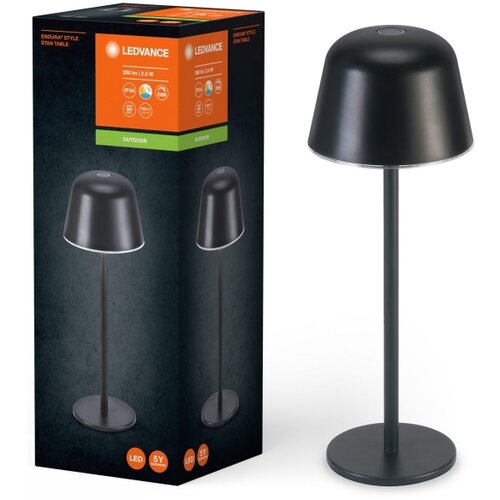 Ledvance LED prigu&amp;scaron;iva spolja&amp;scaron;nja punjiva lampa TABLE LED/2,5W/5V IP54 crna Slike