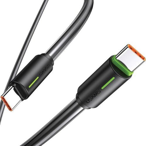 Usams USB-C/USB-C KABEL 1M YU SERIJA 60W ZA TELEFONE ČRN, (21980387) Cene