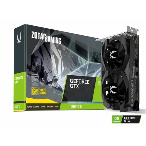Zotac GeForce GTX1660Ti Gaming 6GB GDDR6, HDMI/3xDP/192bit ZT-T16610F-10L grafička kartica Slike