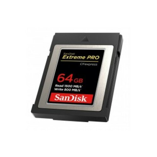 San Disk CFexpress 64GB Extreme Pro 1500MB/s R,800MB/s Type B Slike