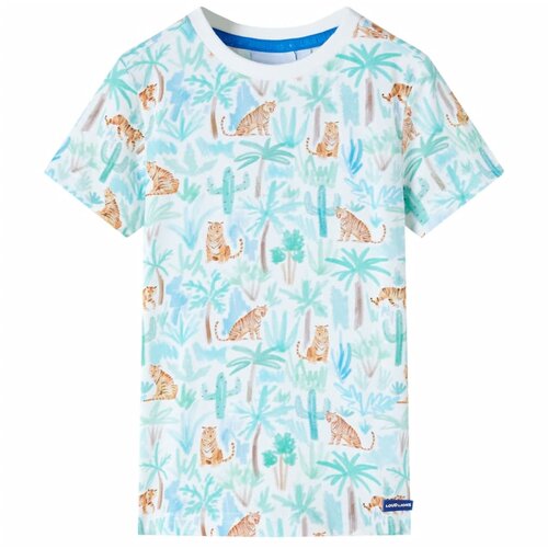 vidaXL Dječja majica prljavo bijela boja 116 Cijene